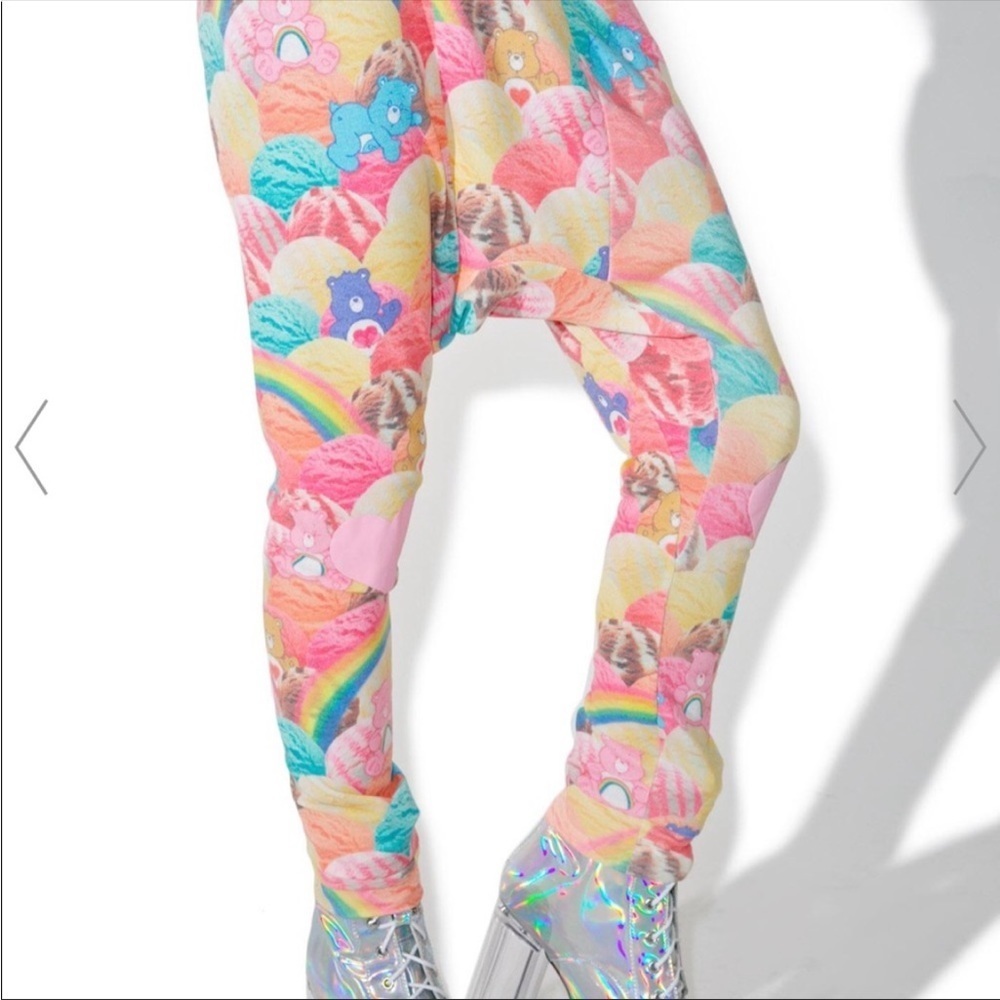 New iron fist Care Bears ice cream jogger lounge pants size small S